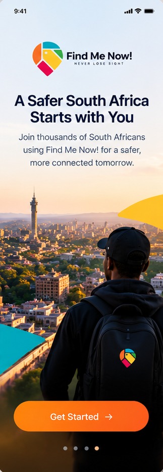Find Me Now! app: A Safer South Africa Starts with You, get started